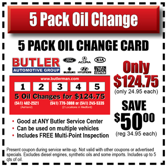 Use this coupon to stay on your maintenance schedule!